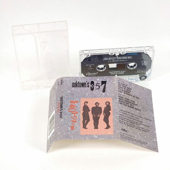 Oaktown's 357 - Wild & Loose Vintage Cassette 1989 Capitol Records‎ Excellent - Picture 3 of 4